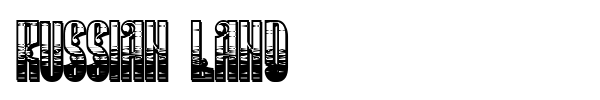 Russian Land font preview